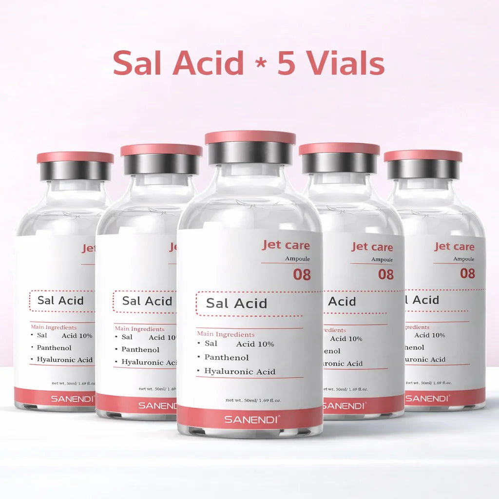 Wholesale Salmon DNA PDRN Face Serum AOxygen Spray Der.pen Kit Jet peeling Beauty Salon Korean Skin Care 5 10 Bottles Seti