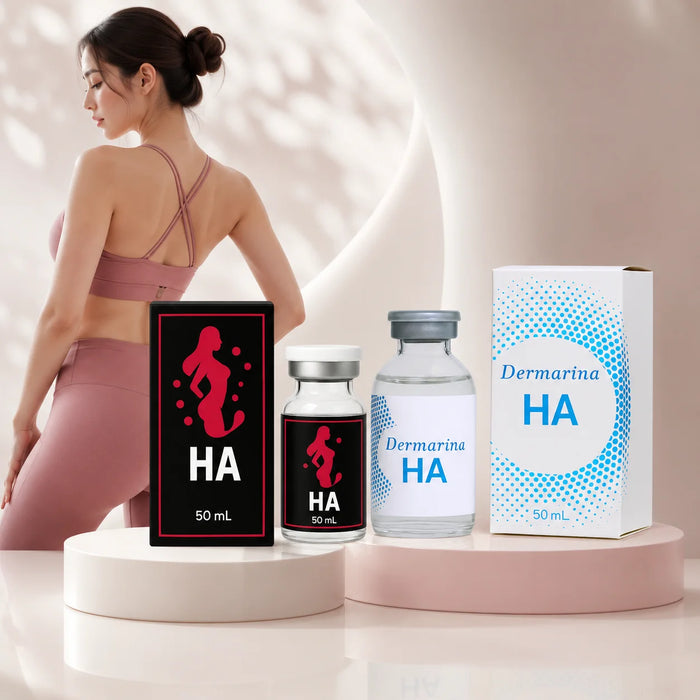 Derma Hyaluronic Acid HA Body Serum Essence Gentle Nourishing Moisturizing Plumping Body Care For Chest Buttocks 50ml