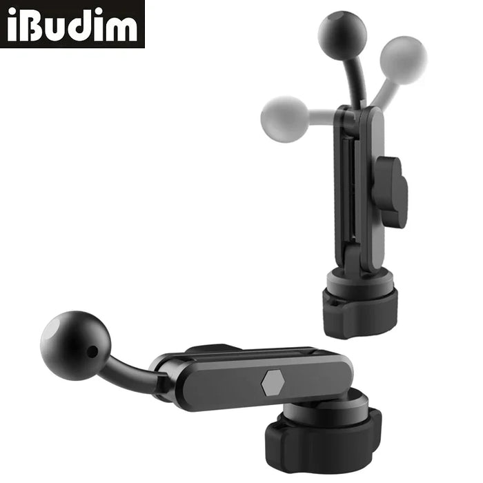 17mm Ball Head Connecting Extension Rod Car Phone Holder Joint Extension Phone GPS Stand 360° Rotatable Phone Mount Accessories