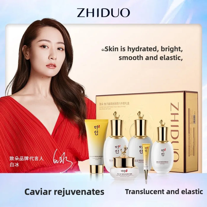 Caviar Moisturizing Anti-Wrinkle Skincare Set - Firming, Lifting Hydrating Face Kit for All Skin Types Beauty care product