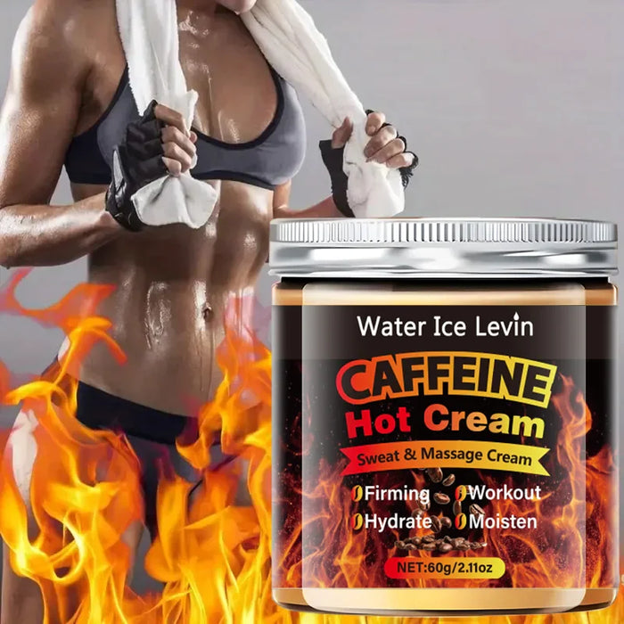 60g Caffeine Thermal Massage Cream - Deeply Nourishing and Firming Moisturizing Cream for Face and Body, Ideal for Exercise, Enhances the Moisturizing System, Moisturizing Cream