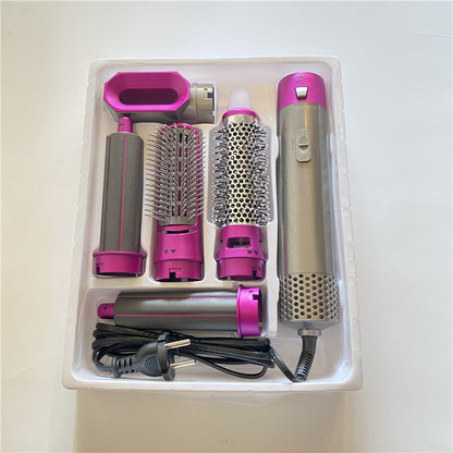 5-in-1 Hot Air Styling Brush | Curling Iron, Hair Dryer & More