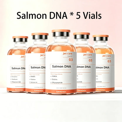 Wholesale Salmon DNA PDRN Face Serum AOxygen Spray Der.pen Kit Jet peeling Beauty Salon Korean Skin Care 5 10 Bottles Seti