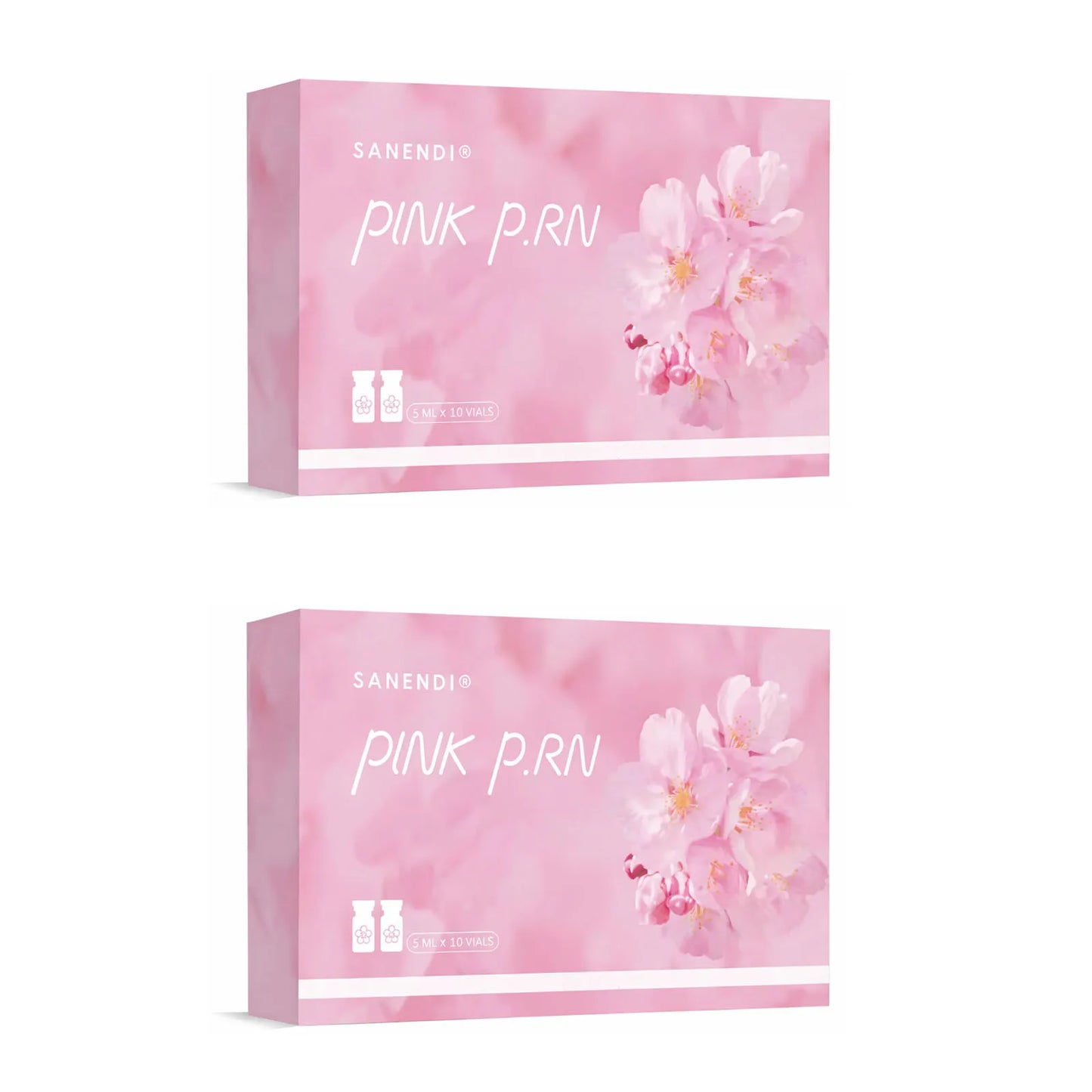 Sanendi Pink PDRN Serum Cocktail Face Care Essence Liquid Solution Smoothing Korean Skin Care 2026 Beauty Productc 5ml*10 vials
