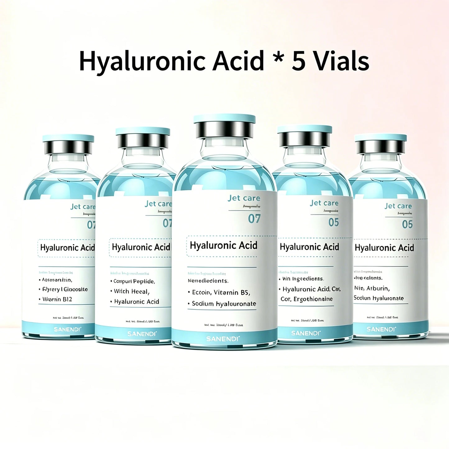 Wholesale Salmon DNA PDRN Face Serum AOxygen Spray Der.pen Kit Jet peeling Beauty Salon Korean Skin Care 5 10 Bottles Seti