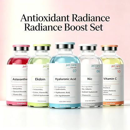 Wholesale Salmon DNA PDRN Face Serum AOxygen Spray Der.pen Kit Jet peeling Beauty Salon Korean Skin Care 5 10 Bottles Seti