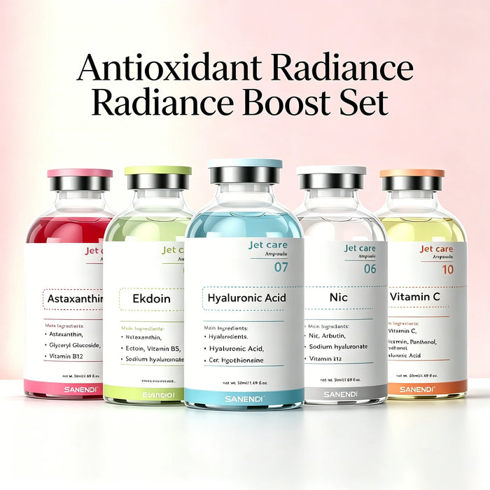 Wholesale Salmon DNA PDRN Face Serum AOxygen Spray Der.pen Kit Jet peeling Beauty Salon Korean Skin Care 5 10 Bottles Seti
