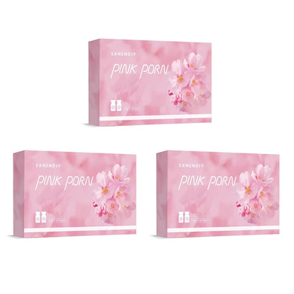 2026 SANENDI Pink PDRN Serum Cocktail Face Care Essence Hydrating Liquid Solution Korean Skin Care Glow Recipe 5ml*10 vials