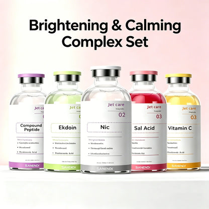 Wholesale Salmon DNA PDRN Face Serum AOxygen Spray Der.pen Kit Jet peeling Beauty Salon Korean Skin Care 5 10 Bottles Seti