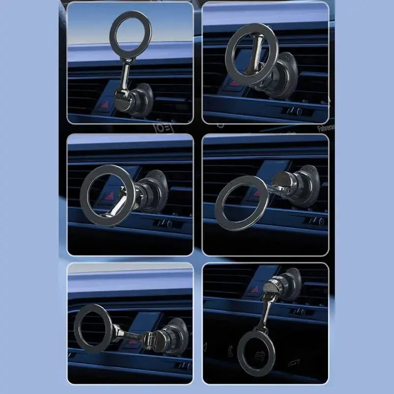 Extension Rod Car Mount Accessories Universal Foldable Magnetic Car Phone Holder Parts for 17mm Ball Head Base Magnet Holder