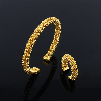 Necklace Bracelet Ring Earrings Jewelry Sets for Women, Elegant Charm Gift for Party Wedding, Sparkling Jewellery Woman Accessor