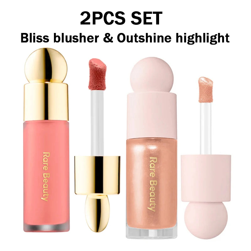 Rare Beauty Soft Pinch Liquid Blush Hope Love Virtue Happy Wonder Worth Silky and Glides On Smoothly Long Lasting Plump Makeup