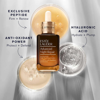 Estee Lauder Advanced Night Repair Synchronized Multi-Recovery Complex 100ml/3.4oz, Original Skincare for Women/Men, Beauty Care