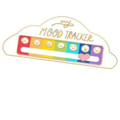 Mood Conversion Brooch Sliding Social Metal Badge Women's  Accessories  Pin Facial Expression Emotion My Social Power Badges Pin