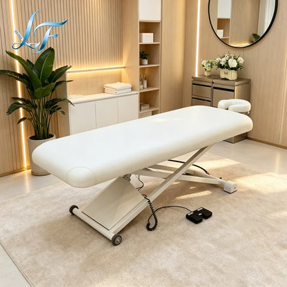 Beauty Salon Facial Physical Examination Treatment Sturdy Comfortable Height Adjustable Beauty Massage Bed
