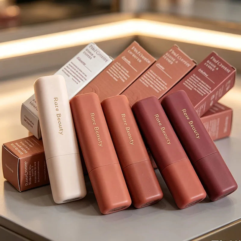 Fashion Makeup Rare Beauty New Moisturizing Brightness Butter Lip Balm Fine Pearl Gloss Liquid Natural Bronze Contouring Liquid