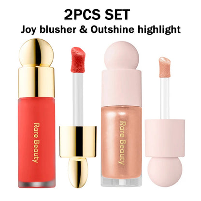 Rare Beauty Soft Pinch Liquid Blush Hope Love Virtue Happy Wonder Worth Silky and Glides On Smoothly Long Lasting Plump Makeup