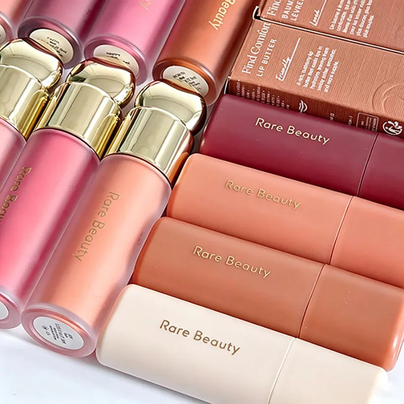 Fashion Makeup Rare Beauty New Moisturizing Brightness Butter Lip Balm Fine Pearl Gloss Liquid Natural Bronze Contouring Liquid