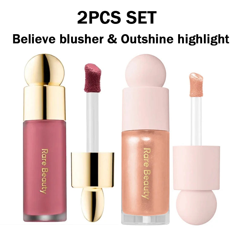 Rare Beauty Soft Pinch Liquid Blush Hope Love Virtue Happy Wonder Worth Silky and Glides On Smoothly Long Lasting Plump Makeup