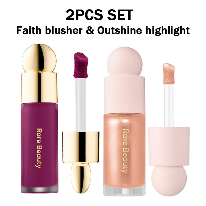 Rare Beauty Soft Pinch Liquid Blush Hope Love Virtue Happy Wonder Worth Silky and Glides On Smoothly Long Lasting Plump Makeup
