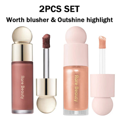 Rare Beauty Soft Pinch Liquid Blush Hope Love Virtue Happy Wonder Worth Silky and Glides On Smoothly Long Lasting Plump Makeup