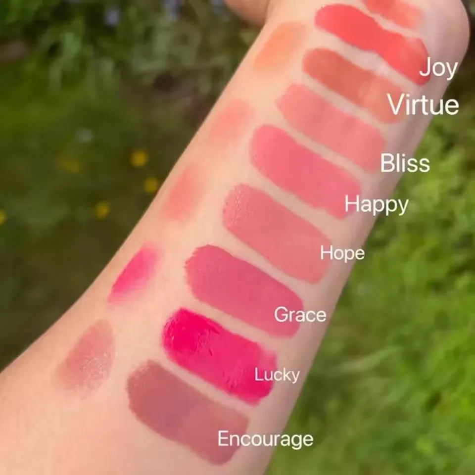 Rare Beauty Selena Liquid Lipstick Long Lasting Make Up for Women Beauty Cosmetics Matte Lip Gloss Waterproof Happy Hope Honesty