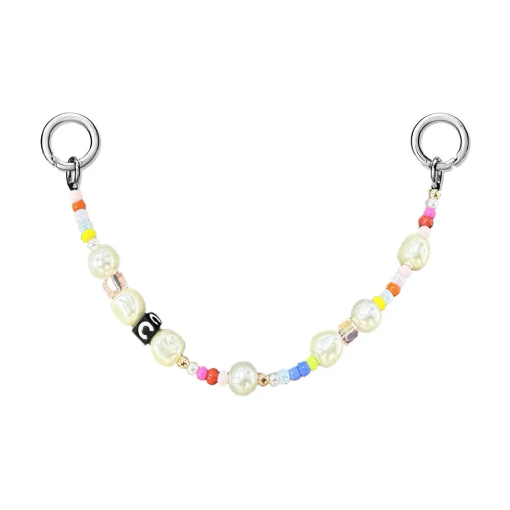 DIY Mobile Phone Accessories Hook Sticker Phone Charm Lanyard Pendant for iPhone for Galaxy Case Decoration