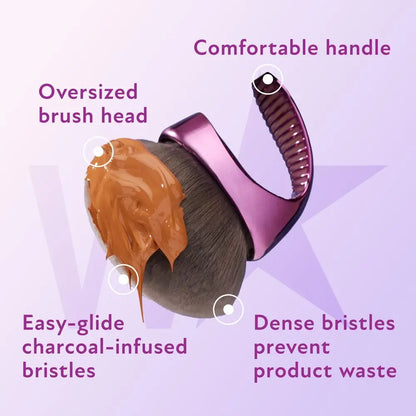 Beauty Blend & Blur Body Kabuki Brush Extra Large Vegan Bristles Self Tanner Brush Professional Blending Applicator Foundation