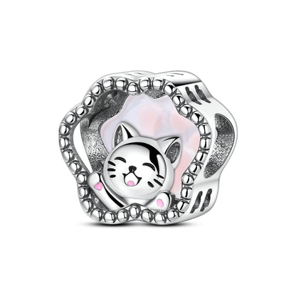 New Charms 925 Sterling Silver Cat Claw Perfume Beads For Original Bracelet Pendant Diy Fashion  Jewelry
