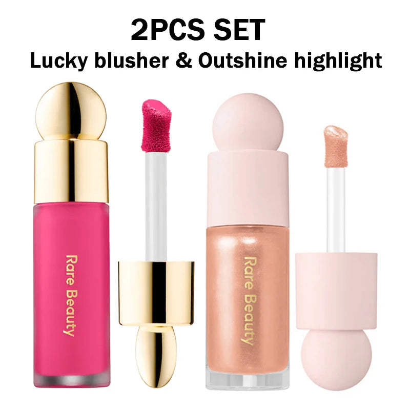 Rare Beauty Soft Pinch Liquid Blush Hope Love Virtue Happy Wonder Worth Silky and Glides On Smoothly Long Lasting Plump Makeup