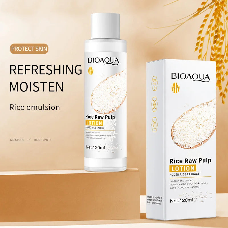 BIOAOUA Original Milk Series Six Piece Protoplasm Grape Serum Cream Hydrating Moisturizing Cleanser Toner Anti Age Face Care Set