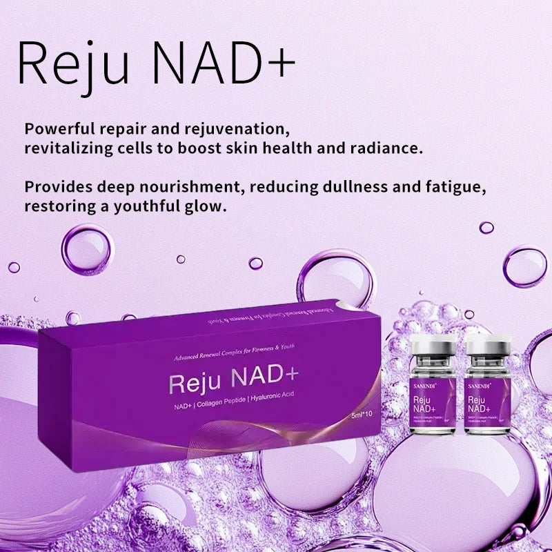 Exoso NAD+ Series Serum For Facial Hyaluronic Acid Collagen Lifting Dr.Pen Serum Firm Korean Skin Care 10 Vials