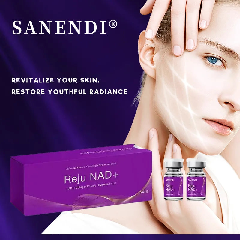 Exoso NAD+ Series Serum For Facial Hyaluronic Acid Collagen Lifting Dr.Pen Serum Firm Korean Skin Care 10 Vials
