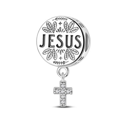 Original 925 Sterling Silver Charm Beads Classic Cross Bible Guardian Angel Charms Pendants For Bracelet DIY Birthday Jewelry