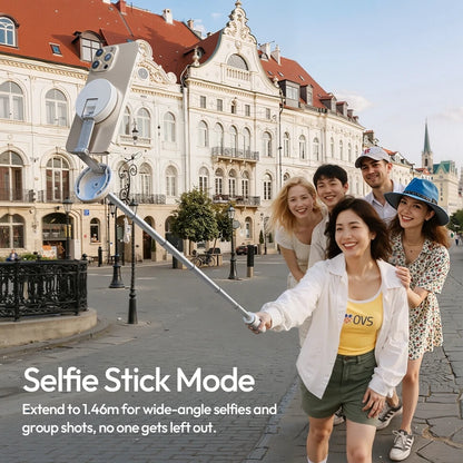 Ulanzi MT-85 Automatic Phone Tripod Magsafe Selfie Stick for iPhone 17 16 15 Pop Open Tripod Floor Stand for Outdoor Travel Vlog