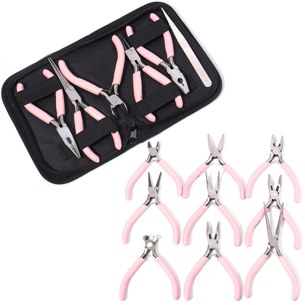 1Pc/Lot Jewelry Pliers Tools Equipment Kit Long Needle Round Nose Cutting Wire Pliers For DIY Jewelry Making Tool Accessories