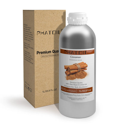 PHATOIL 1000ml Pure Essential Oil For Skin Care Spearmint Bergamot Lavender Eucalyptus Lemongrass Aromatherapy Essential Oils