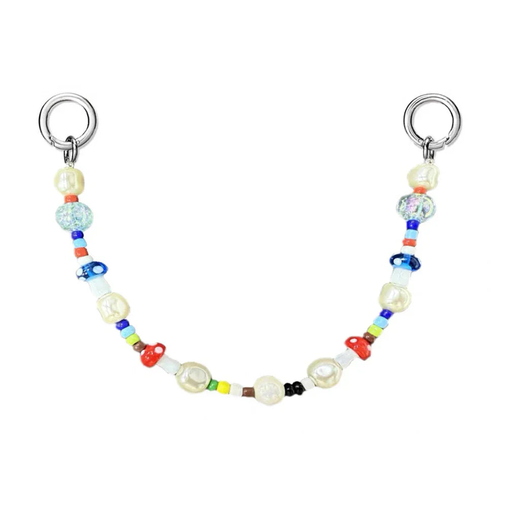 DIY Mobile Phone Accessories Hook Sticker Phone Charm Lanyard Pendant for iPhone for Galaxy Case Decoration