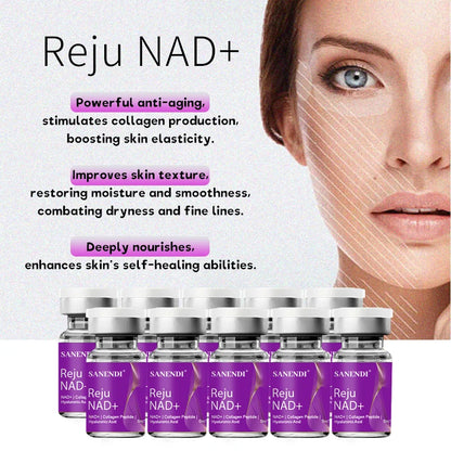 Exoso NAD+ Series Serum For Facial Hyaluronic Acid Collagen Lifting Dr.Pen Serum Firm Korean Skin Care 10 Vials