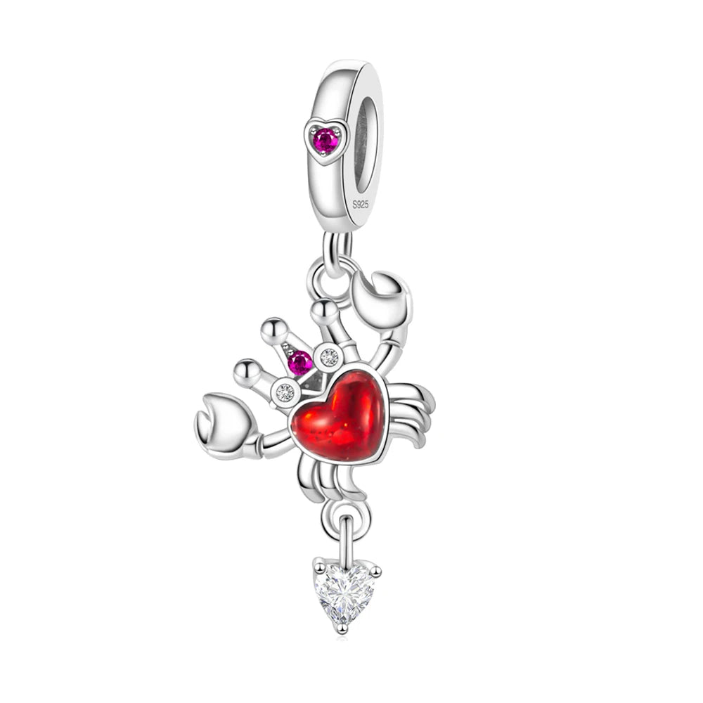 2025 New Silver Plated Elephant, Wombat, Kitten, Bear Dangle Charm Fit Pan Bracelet Bead DIY Women Cute Pet Serise Jewelry Gift