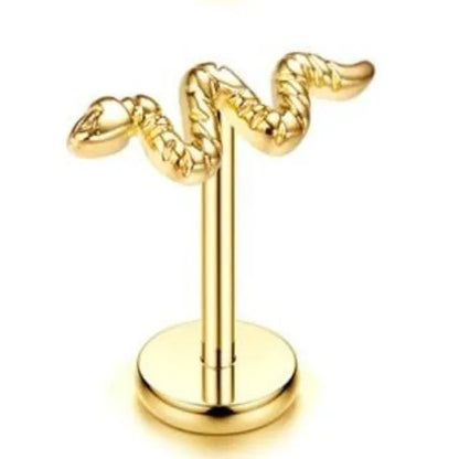 Bobisty 20G Flat Back Studs Earrings for Women Men 14K Gold Plated Push-in Cartilage Helix Tragus Nose Piercing Jewelry