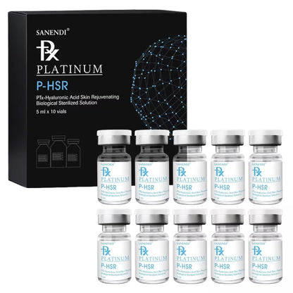 Korean Hyaluronic Acid Serum for Face Dermapen Anti-aging Moisturizing Skin Care Brighten Repair Essence 5MLx10Vials