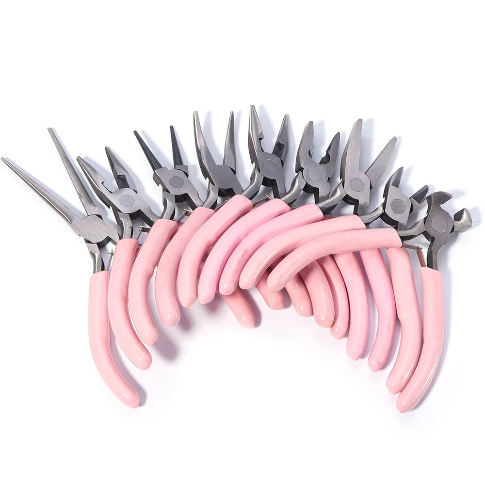 1Pc/Lot Jewelry Pliers Tools Equipment Kit Long Needle Round Nose Cutting Wire Pliers For DIY Jewelry Making Tool Accessories