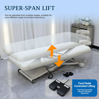 Beauty Salon Facial Physical Examination Treatment Sturdy Comfortable Height Adjustable Beauty Massage Bed