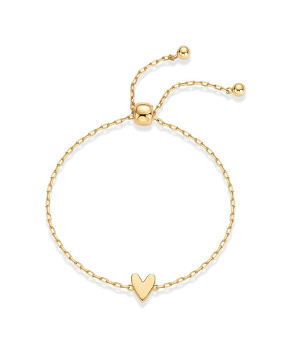 Couple Heart Pendant Single Stone Bracelet Set | Adjustable Valentine's Day Love Friendship Double Hand Chain Combination Set