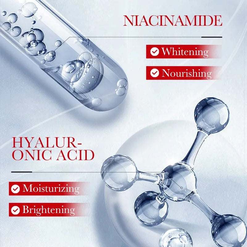 Kojic Acid Whitening Skin Care Set Cleanser Toner Serum Eye Cream Face Cream Face Whitening Anti-Aging Wrinkle Skin Care