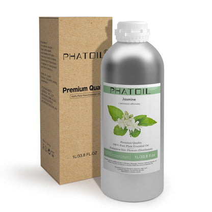 PHATOIL 1000ml Pure Essential Oil For Skin Care Spearmint Bergamot Lavender Eucalyptus Lemongrass Aromatherapy Essential Oils