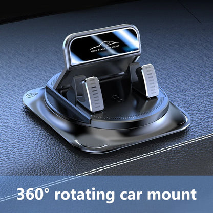 SEAMETAL Car Phone Mount Anti Slip Silicone Dashboard Phone Holder 360-Degree Free Rotation Universal Head-Up Navigation Holder