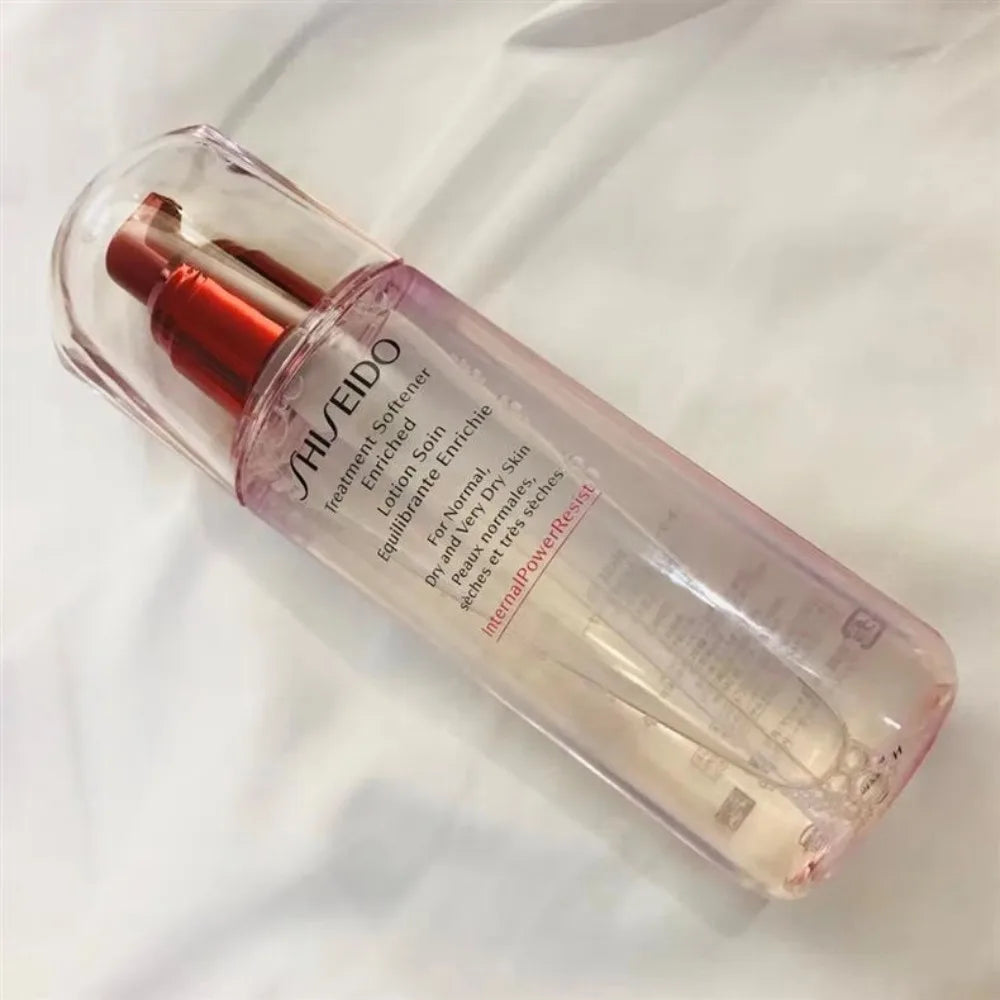 Shiseido Treatment Softener Enriched Lotion 150ml, Smoothing, Hydrating Softener, for Normal, (Very) Dry Skin, Beauty Skin Care