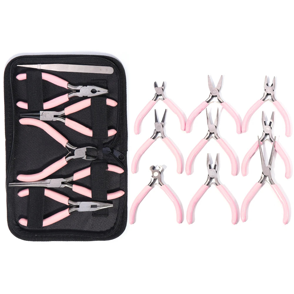 1Pc/Lot Jewelry Pliers Tools Equipment Kit Long Needle Round Nose Cutting Wire Pliers For DIY Jewelry Making Tool Accessories